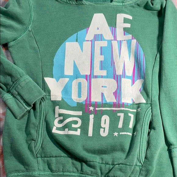 ☀️2 for $10☀️ American Eagle 3/4 Sleeve hoodie - Picture 2 of 4